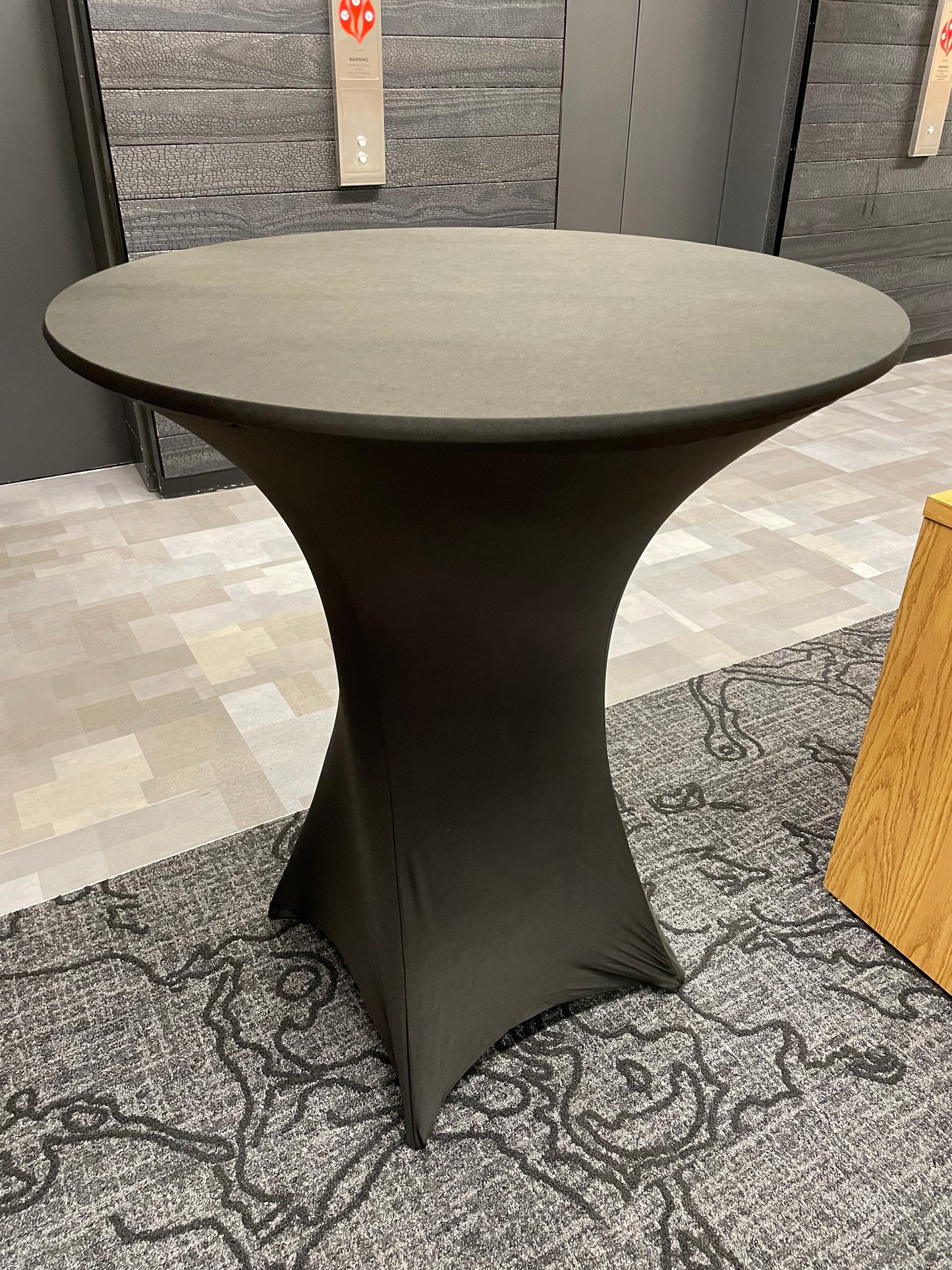 36'' Round Wood Cocktail Table