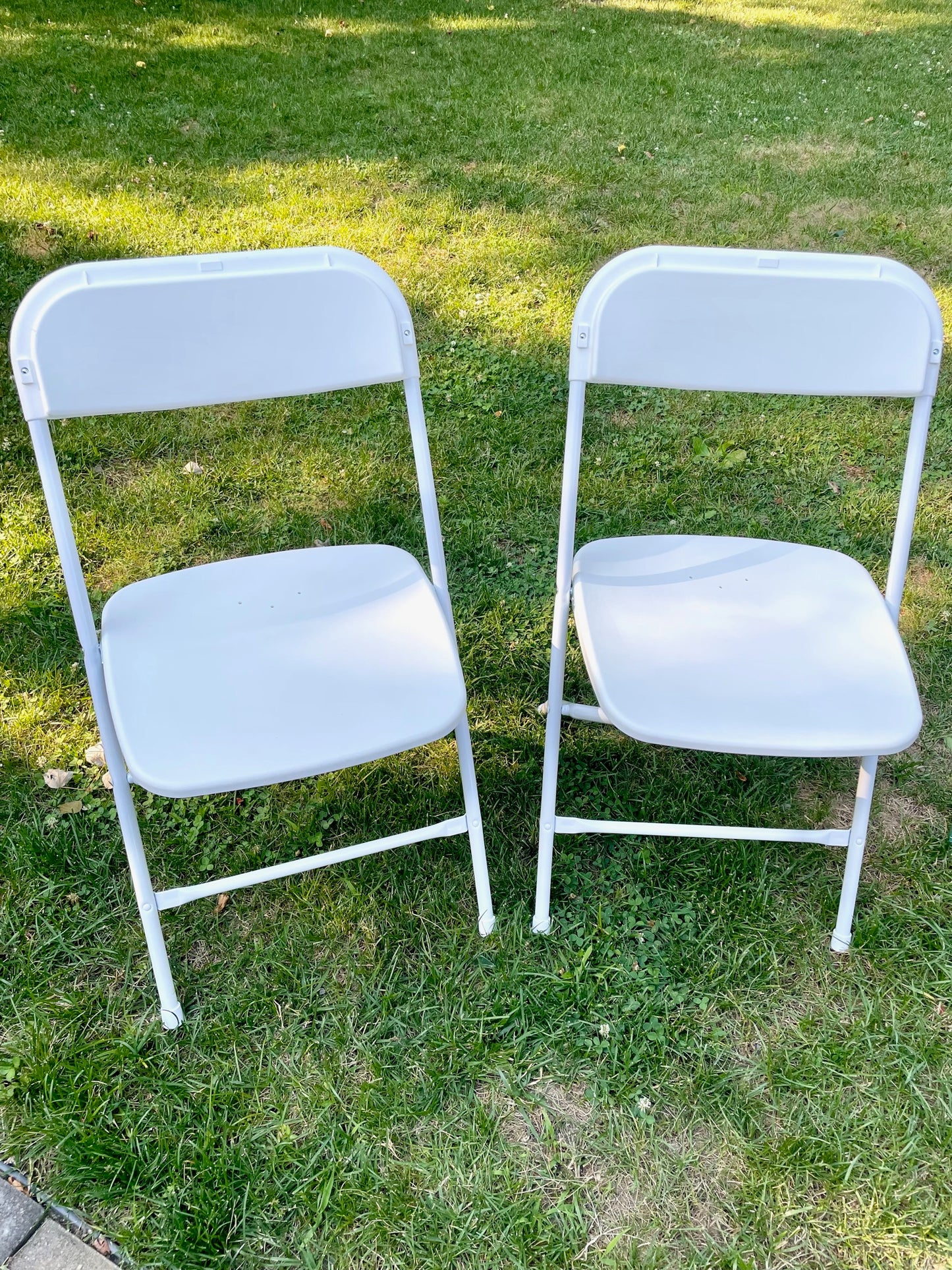 White Plastic Folding Chair Rental