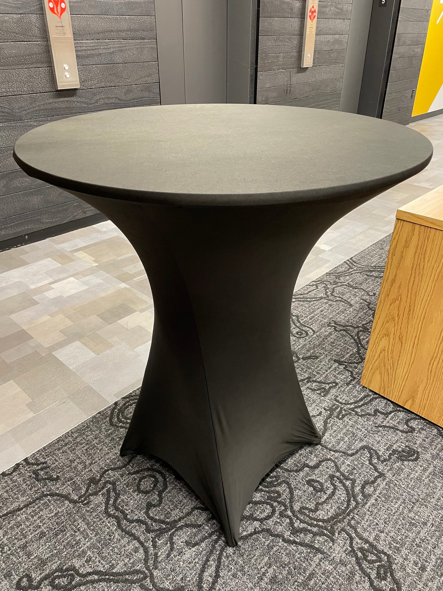 36'' Round Wood Cocktail Table